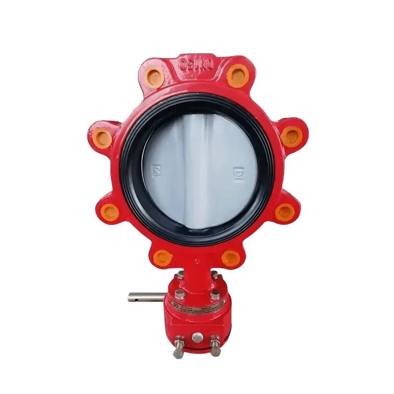 Two-way Rubber Seal Keystone Butterfly Valve